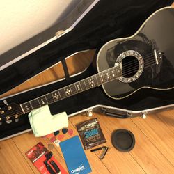 1719 Custom Legend Black Top w/Mother of Pearl inlay Thumbnail