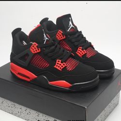 BRAND NEW JORDAN 4 RED THUNDERS