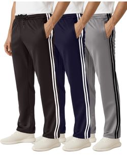 Men's Mesh Athletic Gym Workout Lounge Pants