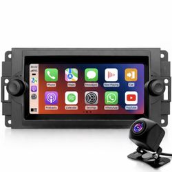 CarPlay Android Auto Radio Dodge Ram 1(contact info removed) 3500 Jeep Chrysler GPS BT Camera 