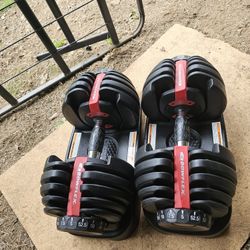 Bowflex Dumbells 5-52 