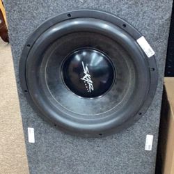 Skar 15 Inch Subwoofer With Box 