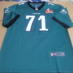 Philadelphia Eagles Green No. 71

