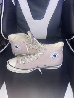 Men's Pink converse high tops 