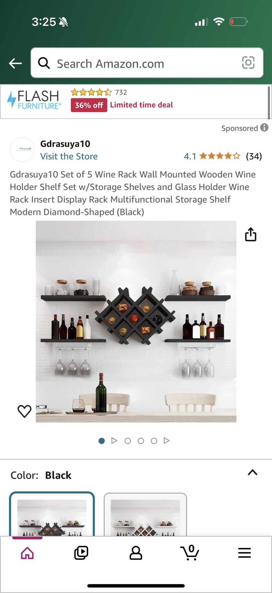 Wine Rack $15New In box