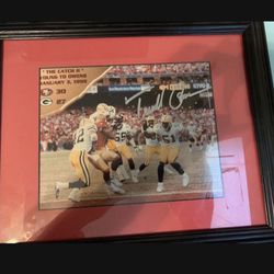 Terell Owens Autographed Photo