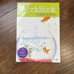 Grade 1 Subtraction Workbook  