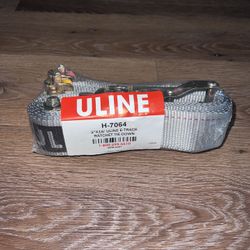 Uline Ratchet Tie-Downs - E-Track, 2" x 16', 3,000 lb Capacity