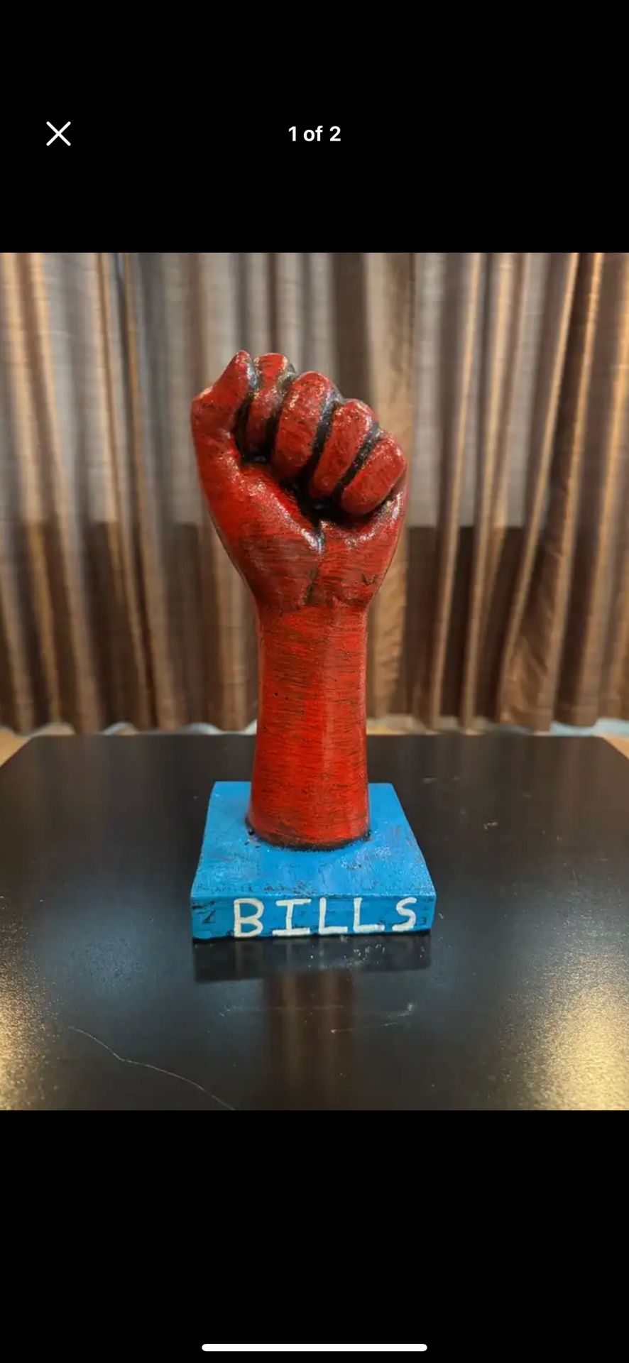 The Bills Fist Pump Station