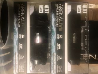 Altec Lansing Arena Live Wireless Speaker (x2)