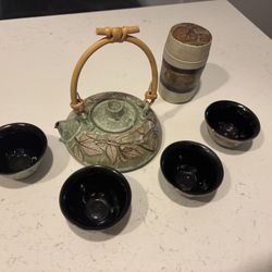 Malaysian Tea Set Handmade 