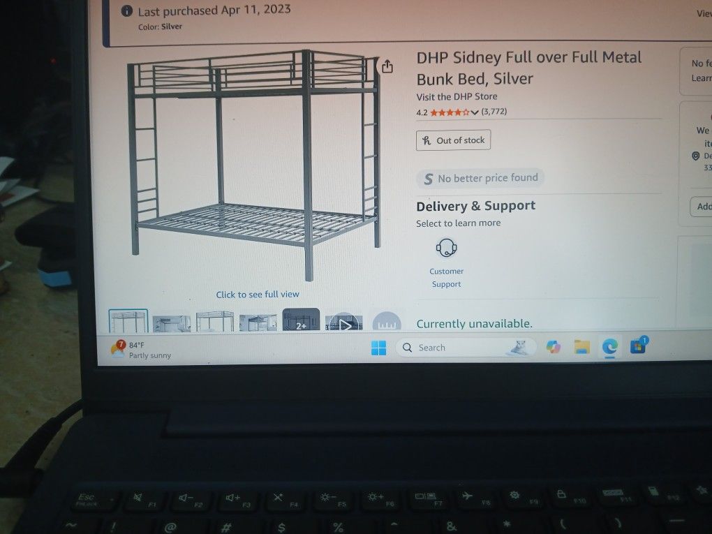 Full Size Bunk Bed