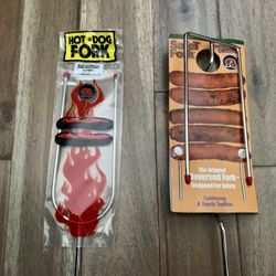 Brand NEW Pair Of Campfire Forks For Hot Dogs & Marshmallows