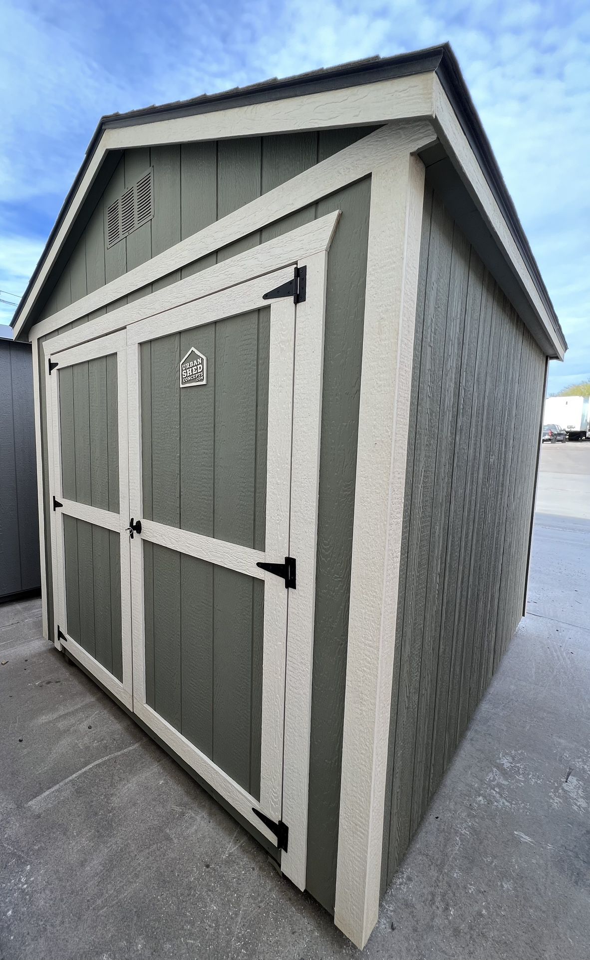 Backyard Storage Shed 8x10x7