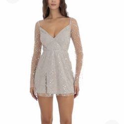 Tulle Sequin Dress