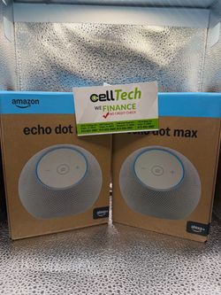Amazon Echo Dot and Echo Dot Max