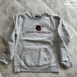Cornell University Cream/White Sweater Size S