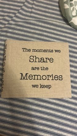 fabric photo album