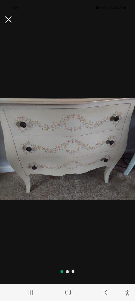 Vintage large night table or small dresser 