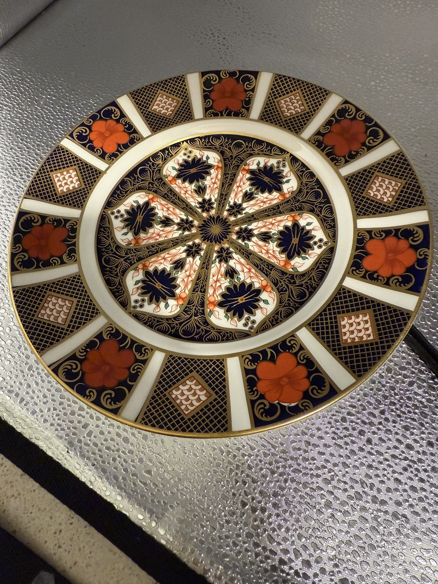 Vintage Imari Royal DerbyRound Plate