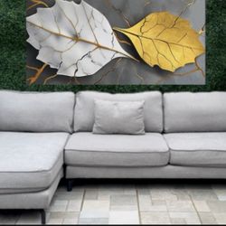 American Furniture Gray 2-Piece Sectional Couch