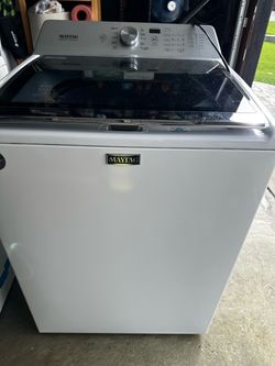 Maytag Top Load Washing Machine & Side Load Dryer