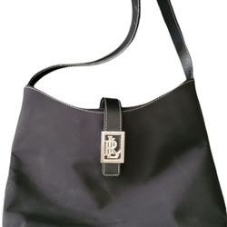Lauren Ralph Lauren Black Shoulder Bag