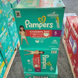 Pampers Cruisers Size 5 $26.00 Count 56