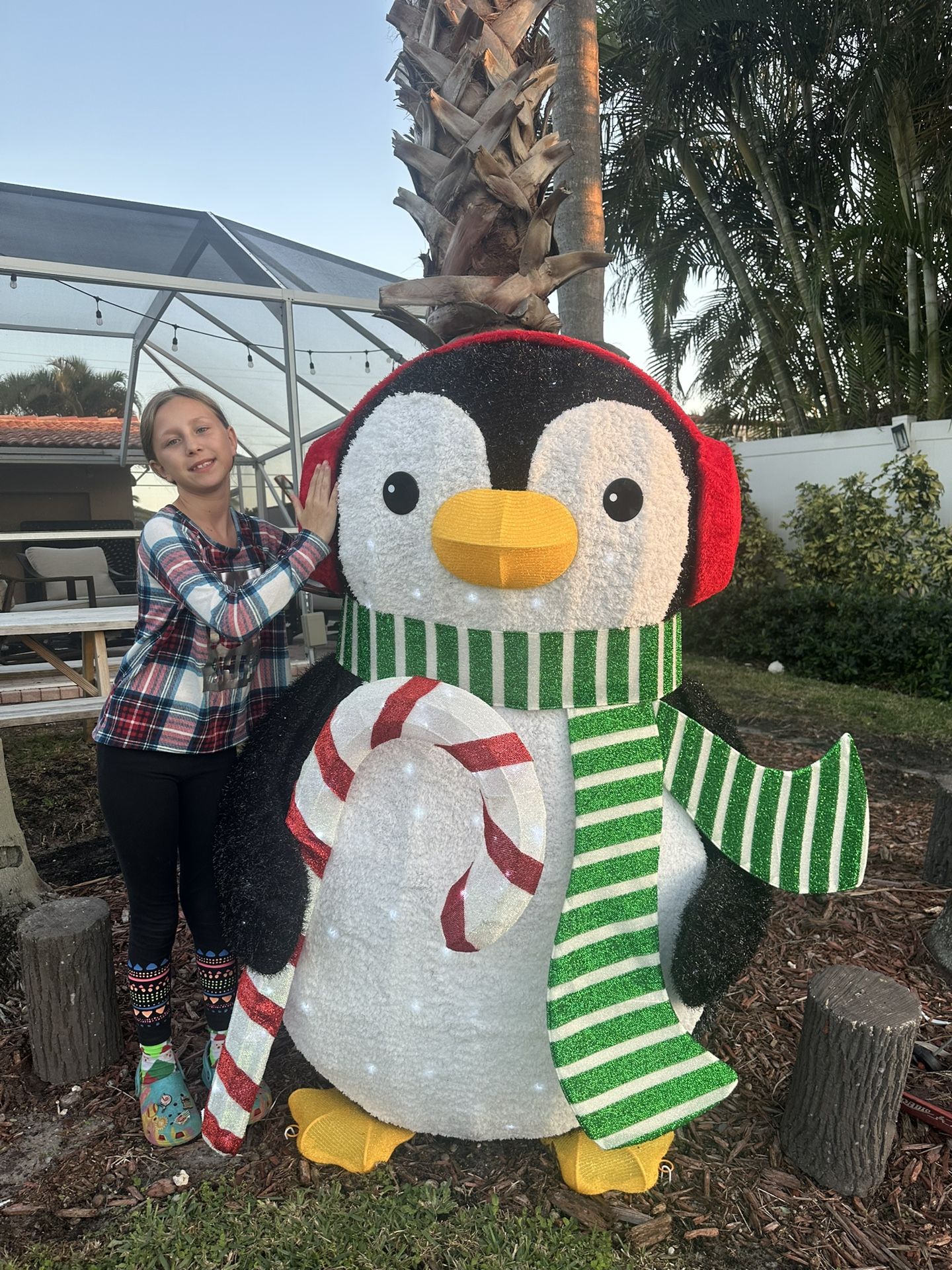 Christmas Yard Blows UPS