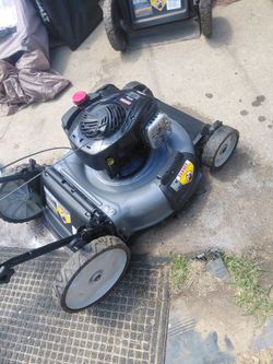 Hiback push mower