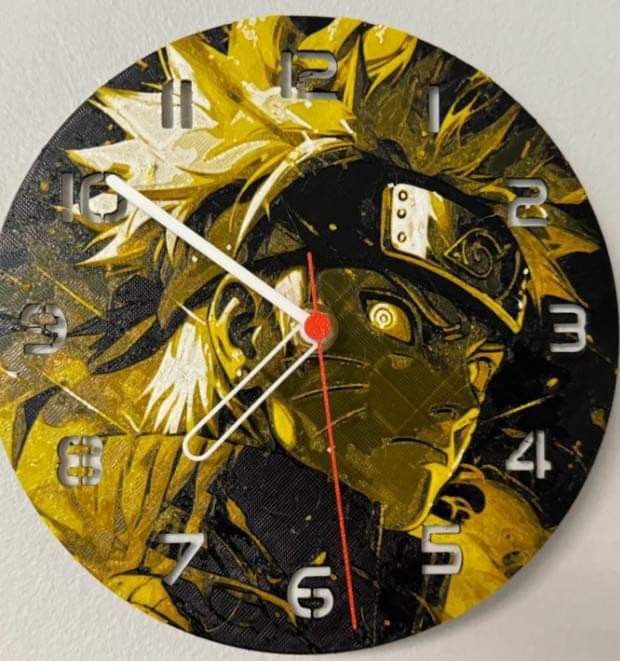 naruto clock