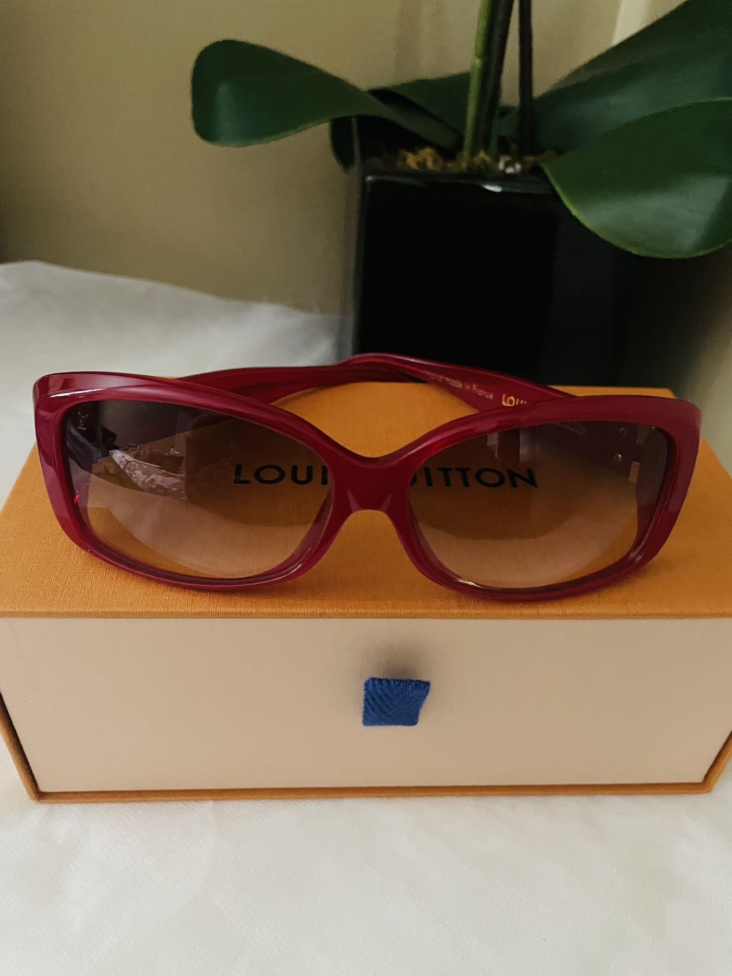 Louis Vuitton Red Sunglasses