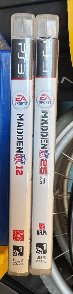 PS3 Madden 12 & 25