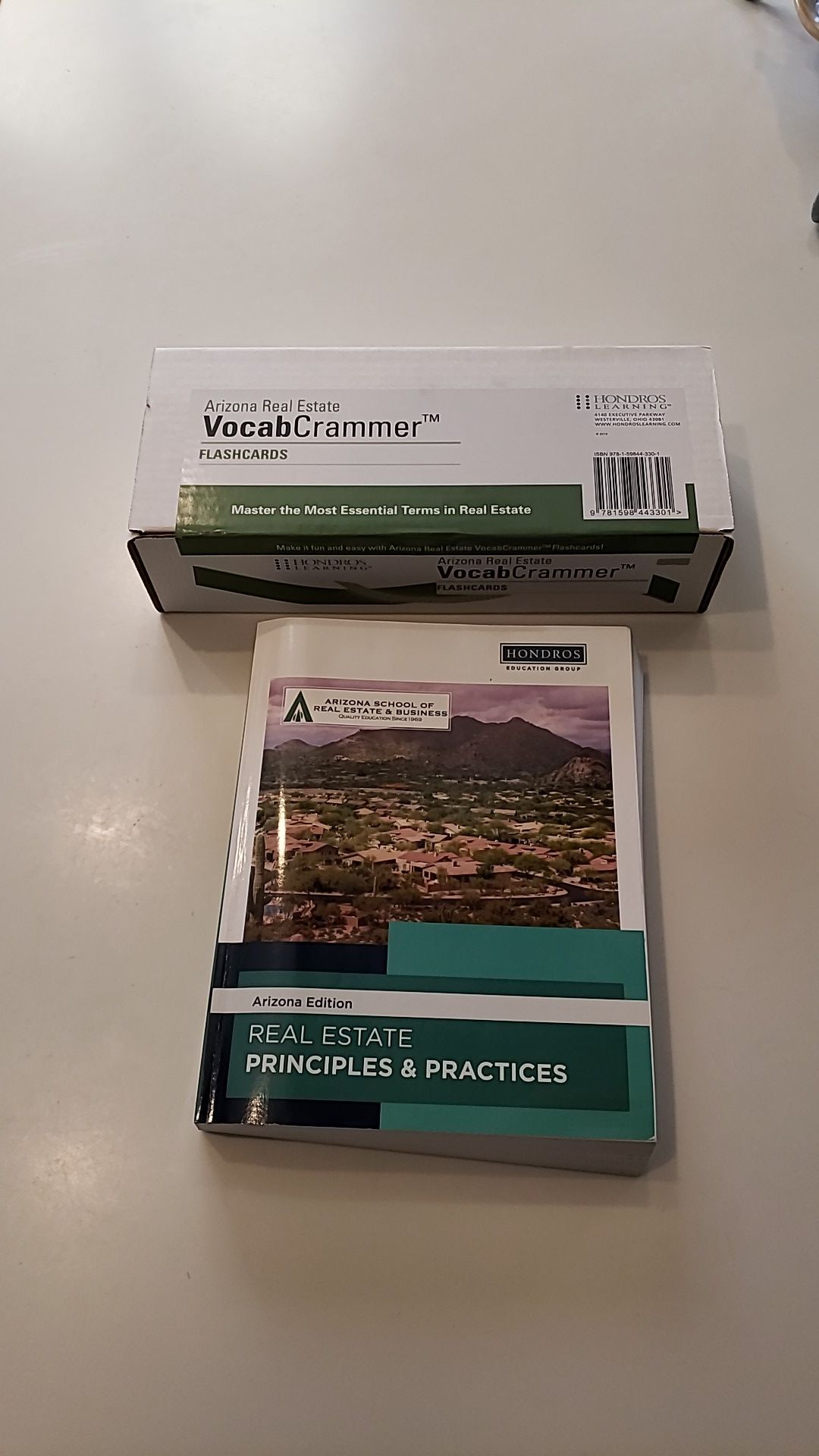 Real estate vocab crammer flashcards Hondros book arizona school of