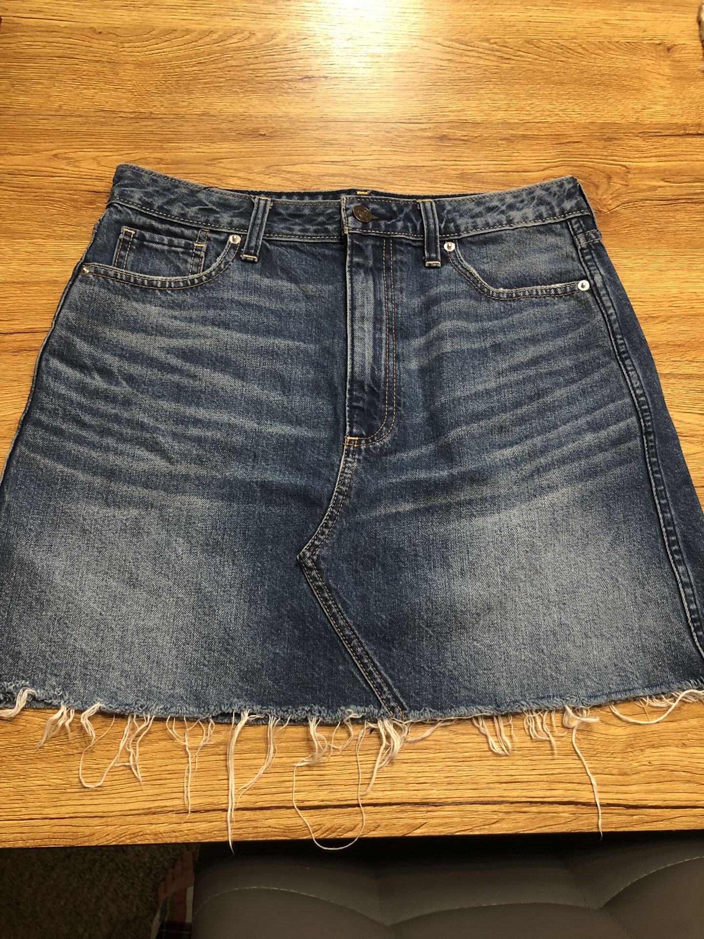 Abercrombie And Fitch Jean Skirt