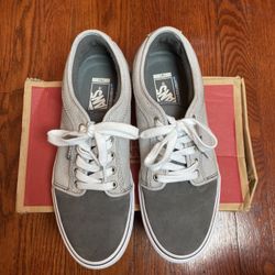 Vans Chukka Low Suiting Pewter Gray 8.5