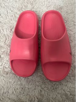 Hot Pink Nike Slides size 9