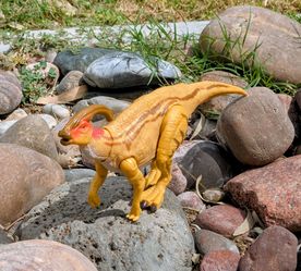 Jurassic World Dino Rivals PARASAUROLOPHUS Dual Attack Dinosaur Mattel 2018 GUC