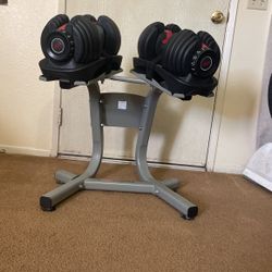 BowFlex SelectTech 552 Adjustable Dumbbells for Sale in Ontario CA OfferUp