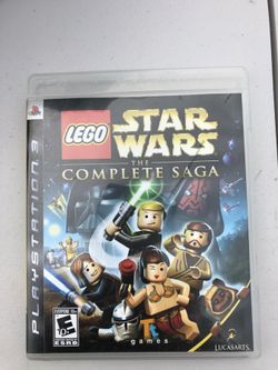 3 Games $25 PlayStation 3 LEGO Star Wars the complete Saga/ Marvel Advengers/ marvel super hero’s