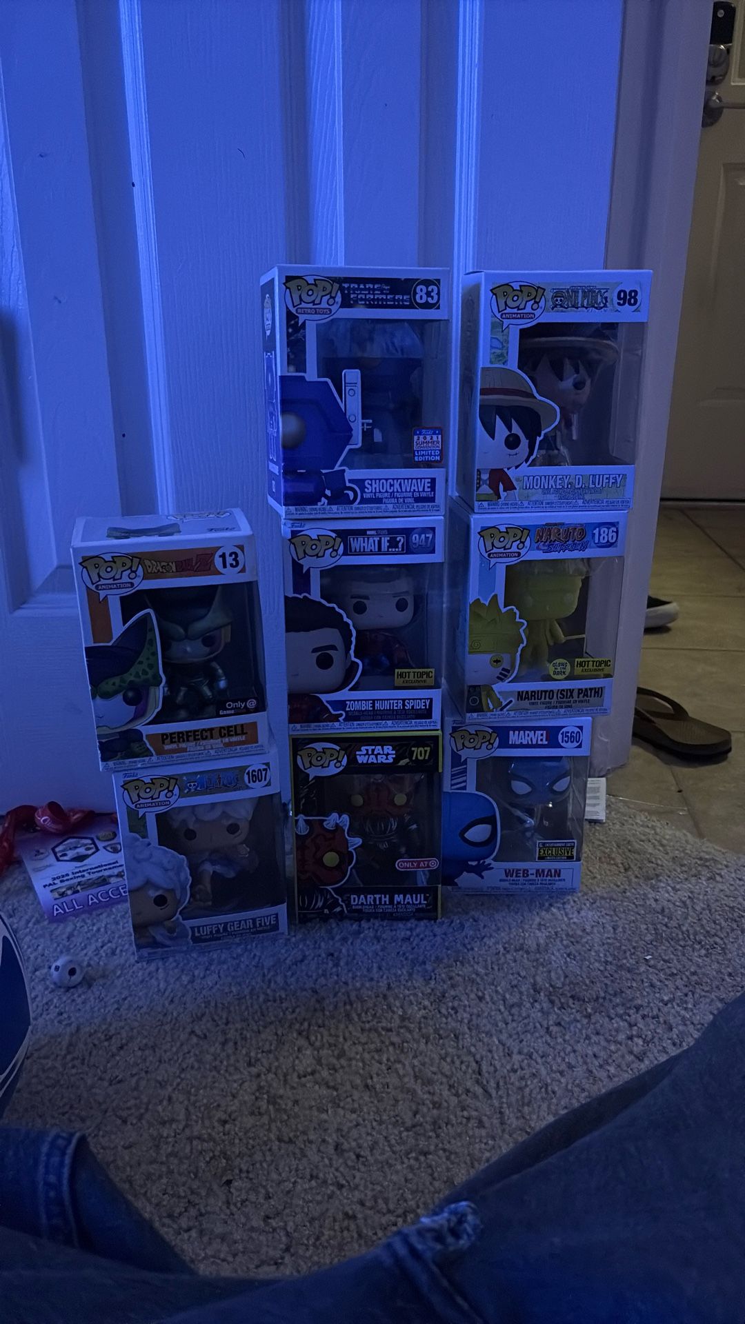 Funko Pop Lot,Anime, Marvel