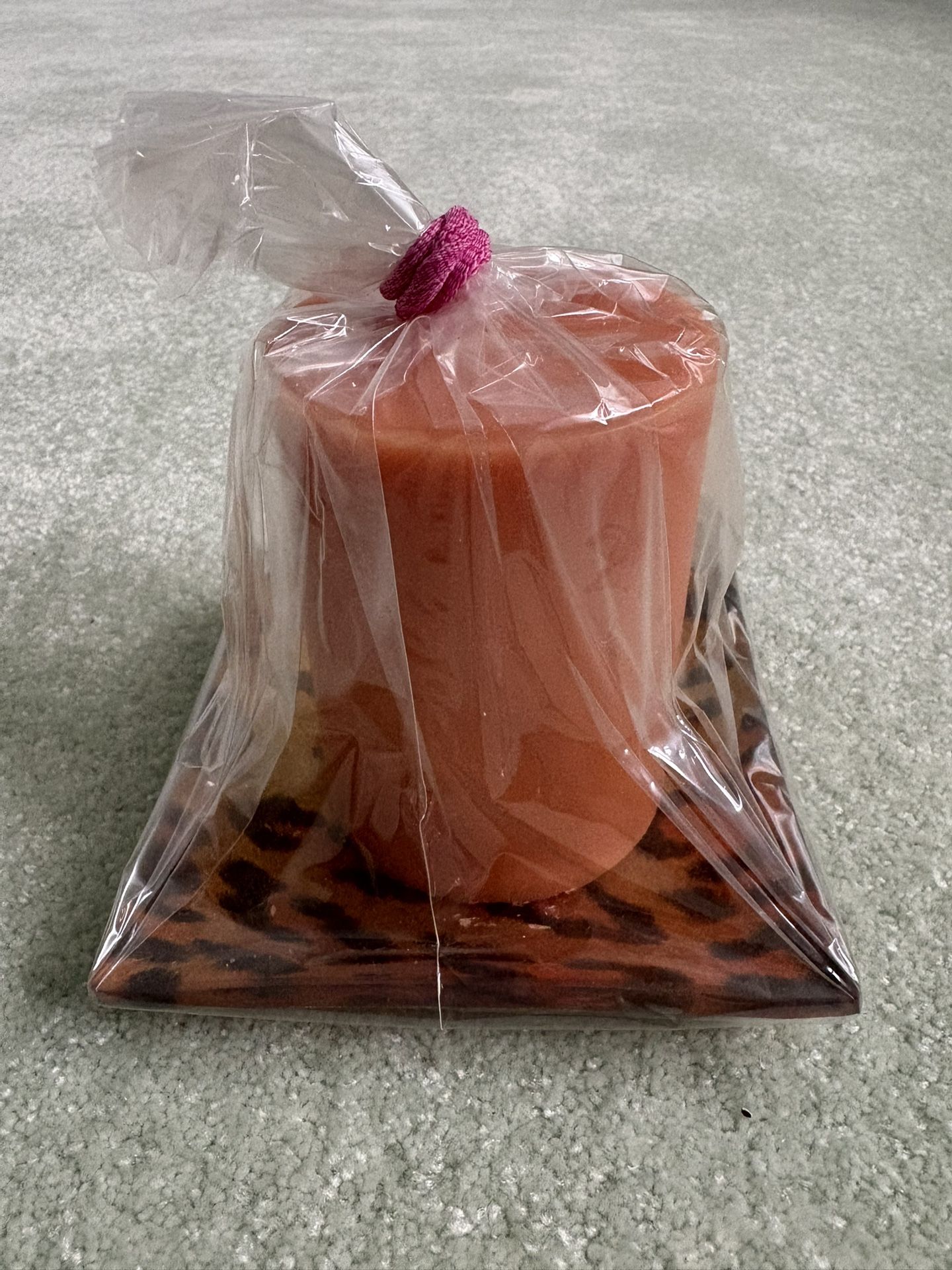 Unicef Soy Pillar Candle, Scented Candle With Holder