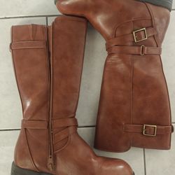 Girls Brown Boots