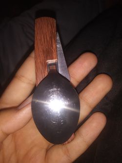 spoon, fork, & knife