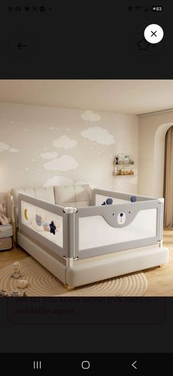 Oneya baby guard rails for bed