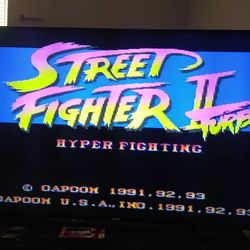 Street Fighter 2. Super Nintendo