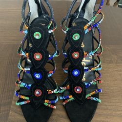 Women’s Sam Edelman Beaded Caged Heels