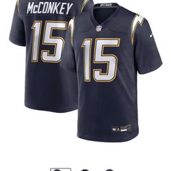 Chargers Men’s Large Nike Ladd McConkey Jersey