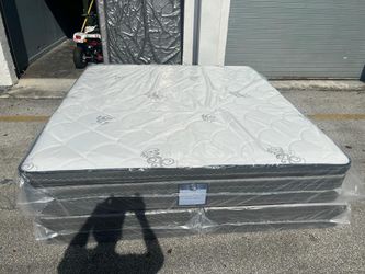 NEW MATTRESS KING SIZE PILLOW-TOP WITH BOX SPRING