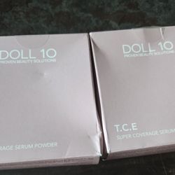 DOLL 10
T.C.E
Super Coverage Talc-Free Serum Powder (Light) NEW